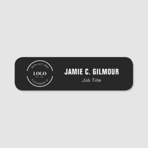 Name und Titel des Logopersonals Namensschild
