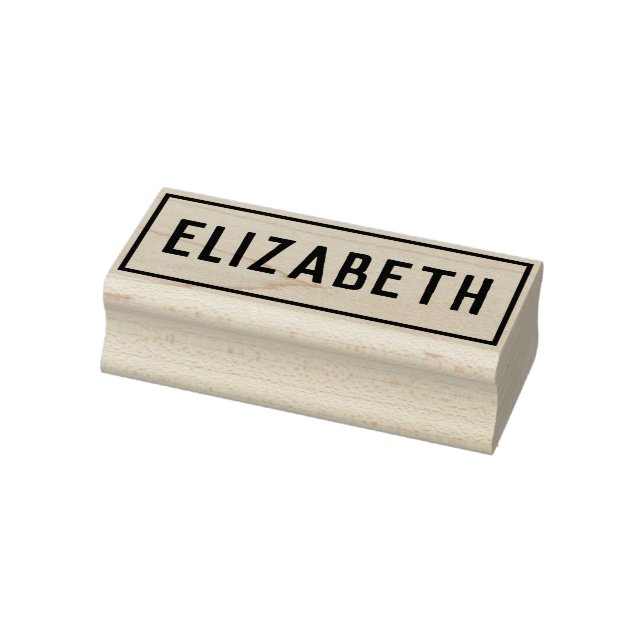 Name von Elizabeth Gummistempel (Stempel)