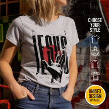 Name vor allem Name Jesus Grunge moderne Strassenm