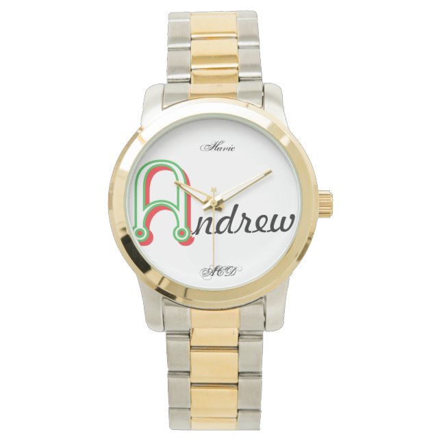 NAME WATCH: ANDREW HAVIC ACD ARMBANDUHR (Vorderseite)