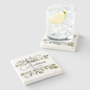 Name Watercolor Botanischer Name Steinuntersetzer