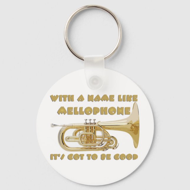 Name wie Mellophone Schlüsselanhänger (Vorderseite)