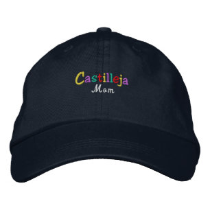 Namedrop Nation_Castilleja Mama2 mehrfarbig Bestickte Kappe
