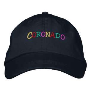 Namedrop Nation_Coronado mehrfarbig Bestickte Baseballkappe