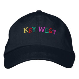 Namedrop Nation_Key West mehrfarbig Bestickte Kappe
