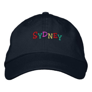 Namedrop Nation_Sydney mehrfarbig Bestickte Baseballkappe