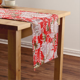 Namen Christi Weihnachten / Kurzer Tischläufer