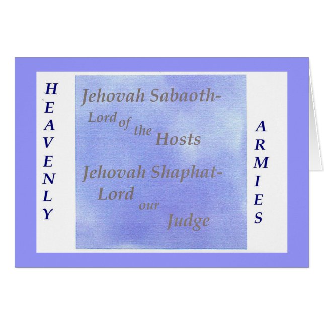 Namen der Gott-Schriftssammlung (Vorderseite (Horizontal))