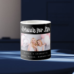 Namen des besten Fotos Schwarz-weiß Kaffeetasse