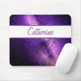 NAMEN hinzufügen - Lila Platz Mousepad