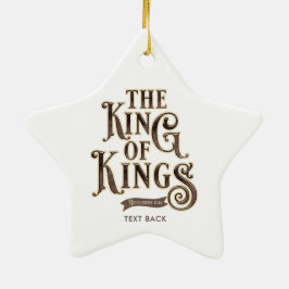 Namen Jesu Christi Der König der Könige Bibel Keramik Ornament