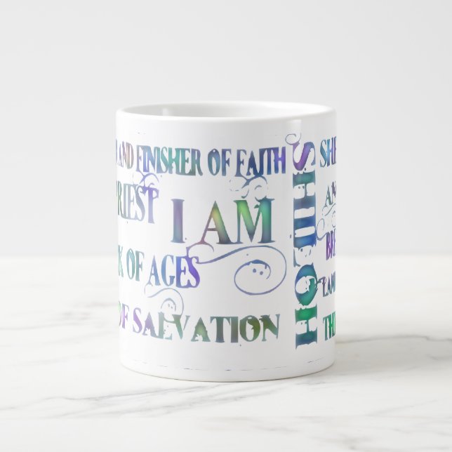 Namen Jesu Jumbo-Tasse (Vorderseite)