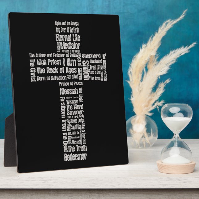 Namen Jesu Kreuzes Fotoplatte (Seite)