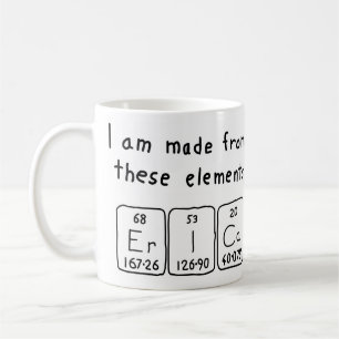 Namen-Tasse periodischer Tabelle Heidekrauts Kaffeetasse
