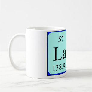 Namen-Tasse periodischer Tabelle Lana Kaffeetasse