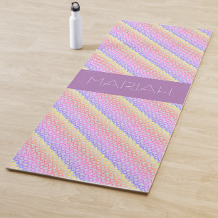 Namensfarben mit Individuelle Name Yogamatte