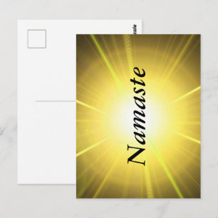 Namensgestaltung Postkarte