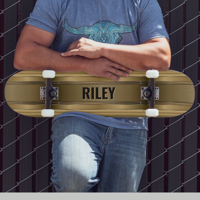 Namensinitialen hinzufügen, Skateboarder für metal Skateboard (Von Creator hochgeladen)