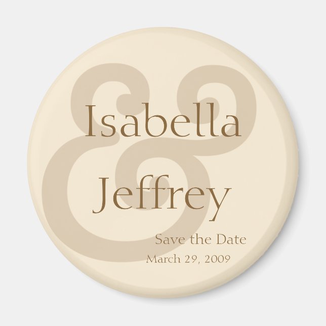 Namensmagazin (benutzerdefinierbar) magnet (Vorne)