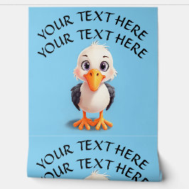Namensphrase "Funny Bird Wall"-Werbung bearbeiten Tapete