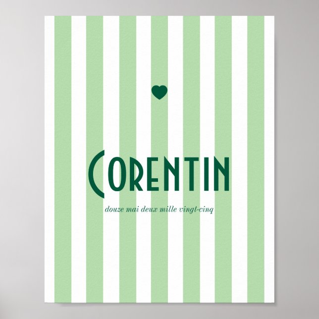 Namensposter Poster (Vorne)