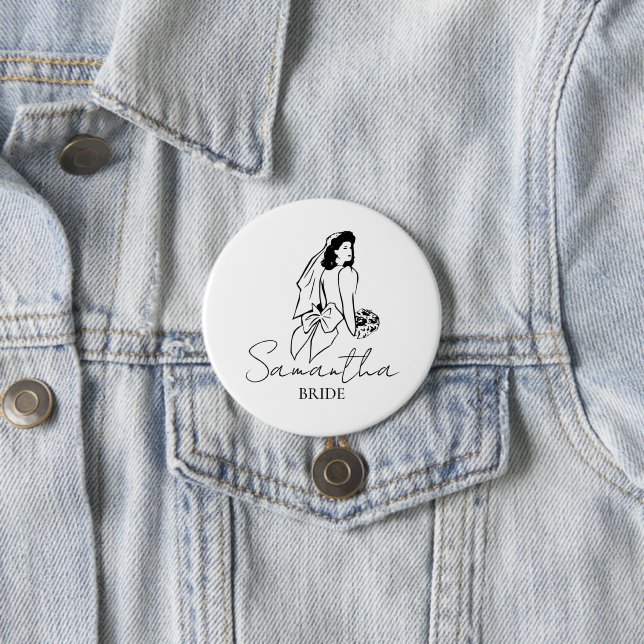 Namensschild für benutzerdefinierte Brücken Button (Beispiel)