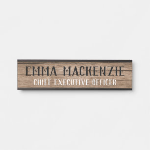 Namensschild für Holzkörner