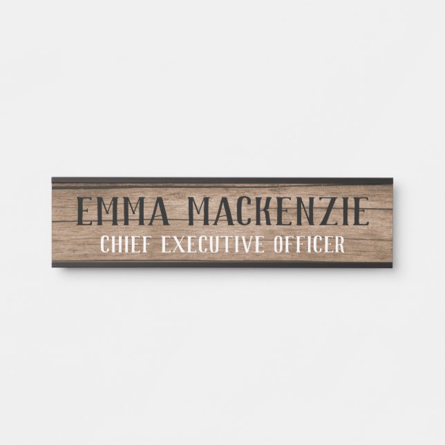 Namensschild für Holzkörner (Vorderseite )