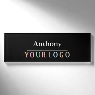 Namensschild Magnet Personalisiertes Firmenlogo Mi Namenschild
