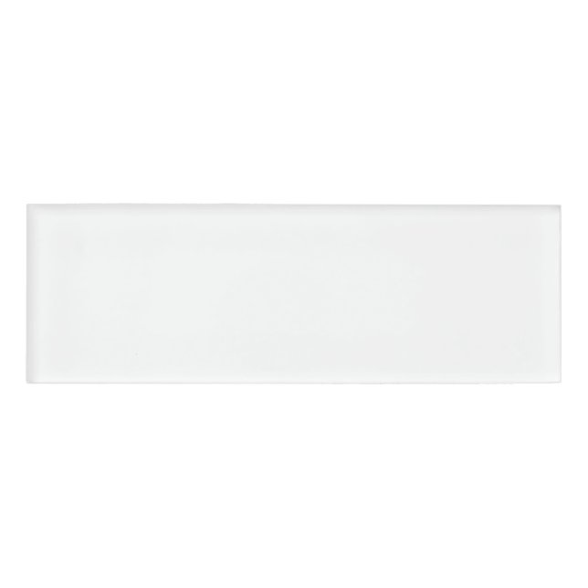 Namensschild Namenschild (Vorderseite)