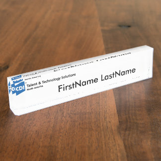 Namensschild Namensplakette