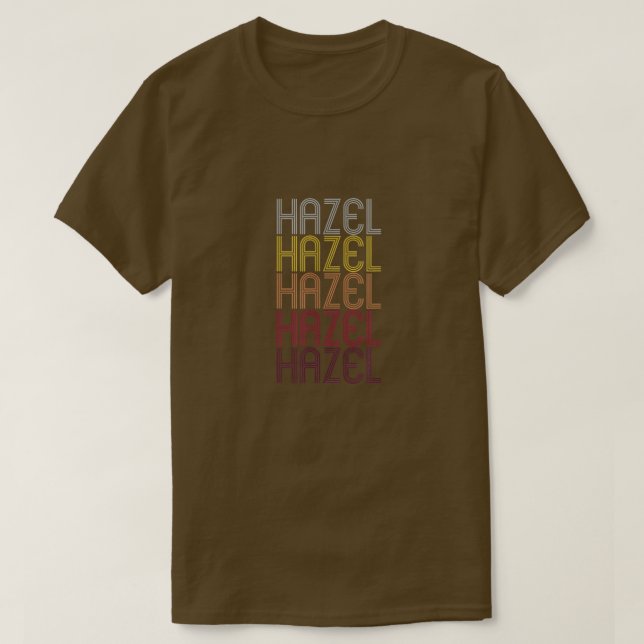 Namensschild Personalisierter Vorname  T-Shirt (Design vorne)