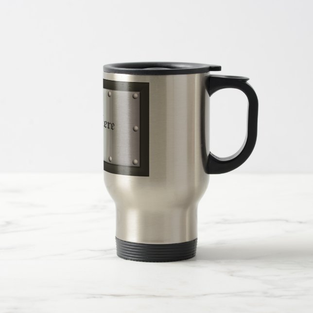 Namensschild-Reise-Tasse Reisebecher (Rechts)