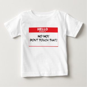 Namensumbau-Spaß Baby T-shirt