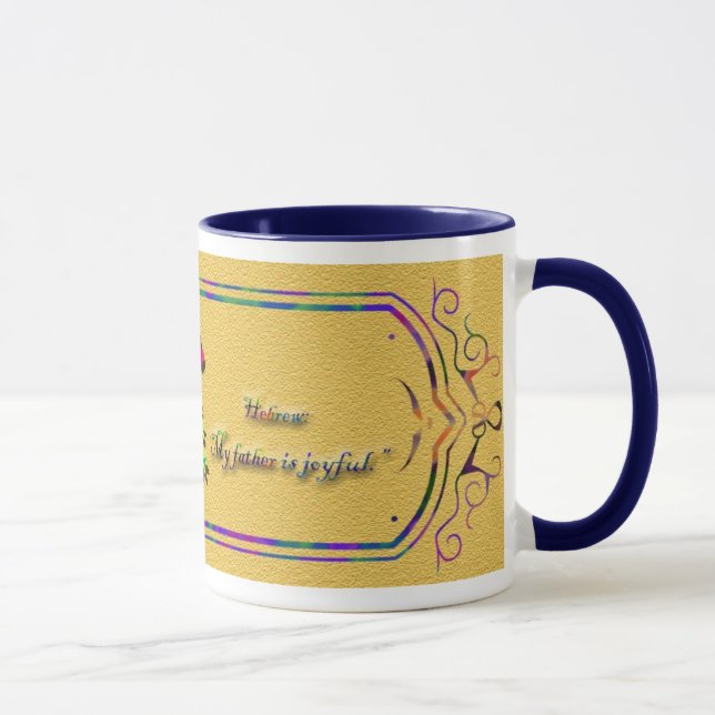 Namensursprungs-u. Bedeutungs-Tassen Tasse (Rechts)