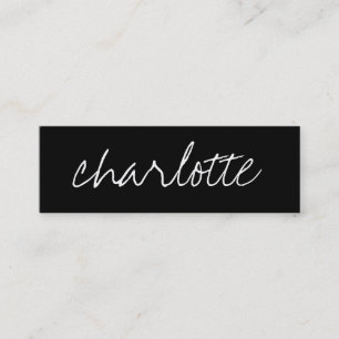 NamensVisitenkarten Mini Visitenkarte