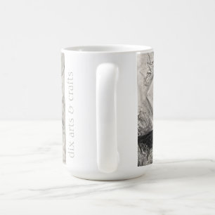 namesake magnolia, Blume, Stoff, Baumwolle & Hand Kaffeetasse