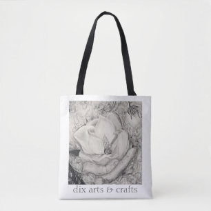 namesake magnolia, Blume, Stoff, Baumwolle & Hand Tasche