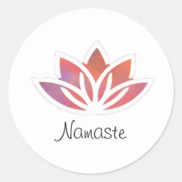 Nameste Lotus Aufkleber