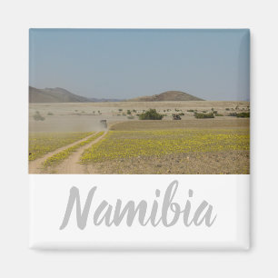 Namibia Africa Landschaft Namibia Wüste Road 4x4 Magnet