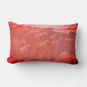 Namibia Africa Rock Art Malerei Lendenkissen