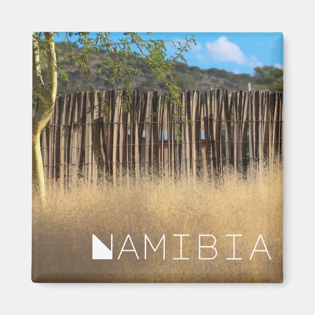 Namibia Afrika Namibia Landschaftsgras Magnet (Vorne)