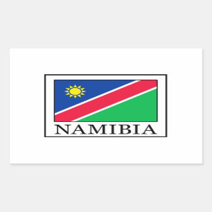 Namibia-Aufkleber Rechteckiger Aufkleber