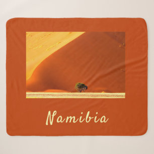 Namibia-Dunes aus Sossusvlei-Foto mit Text Sherpadecke