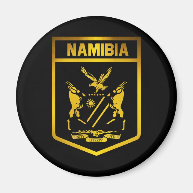 Namibia Emblem Magnet (Vorne)