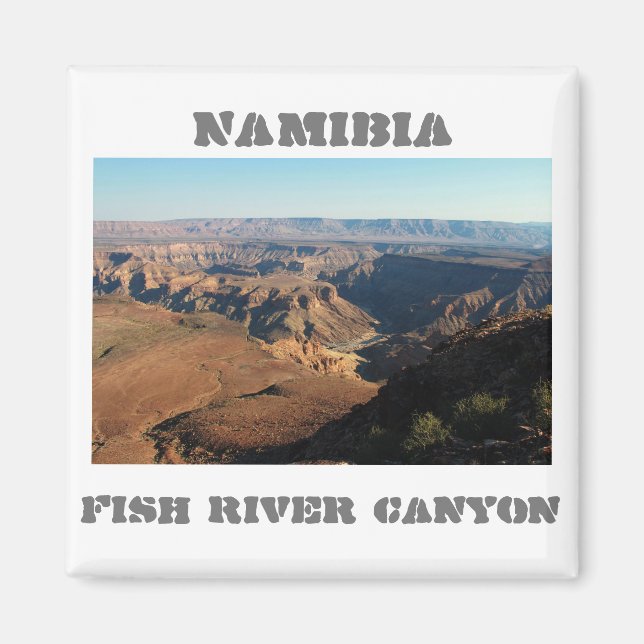 Namibia Fish River Canyon Landschaft Natur Magnet (Vorne)