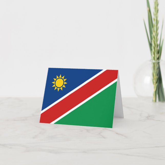 Namibia Flag Notecard Karte (Vorderseite)