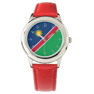 Namibia-Flagge Armbanduhr