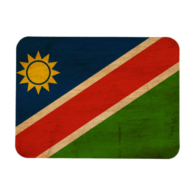 Namibia-Flagge Magnet (Horizontal)