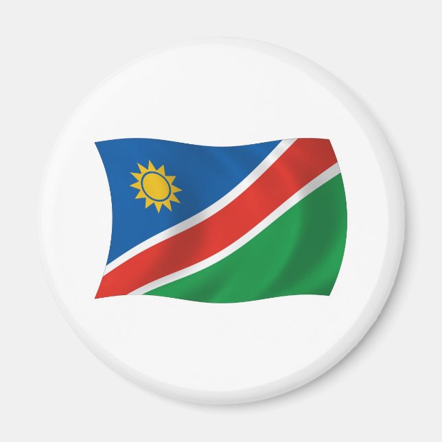 Namibia-Flagge-Magnet Magnet (Vorne)